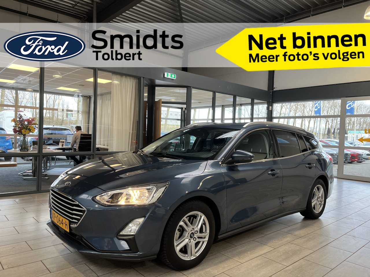 Ford Focus Wagon - EcoBoost Trend Edition Business | Trekhaak | Navi | Park. sens. V+A | LED | Apple/Android - AutoWereld.nl