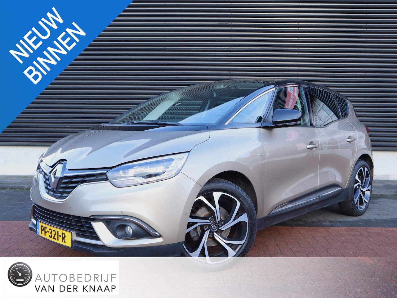 Renault Scénic - 1.2 TCe Bose | Clima | Cruise | Navi | PDC + Camera | LED | Leder/Stof | Multimedia | - AutoWereld.nl