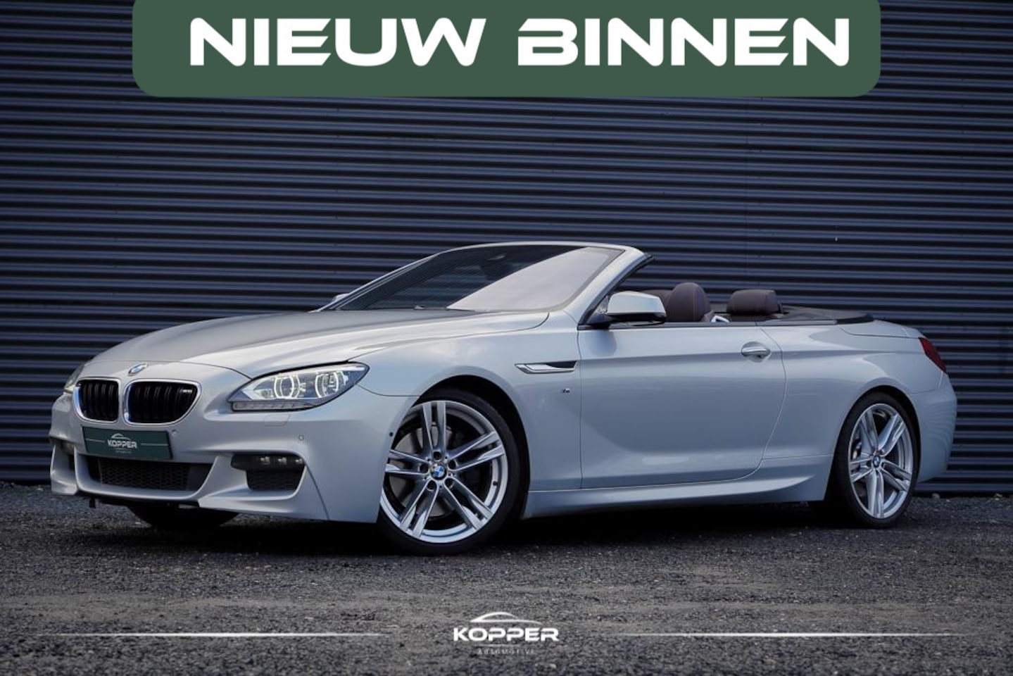 BMW 6-serie Cabrio - 640i High Executive M-Sport / NL Auto / B&W / Individual / 4Wiel Sturing - AutoWereld.nl