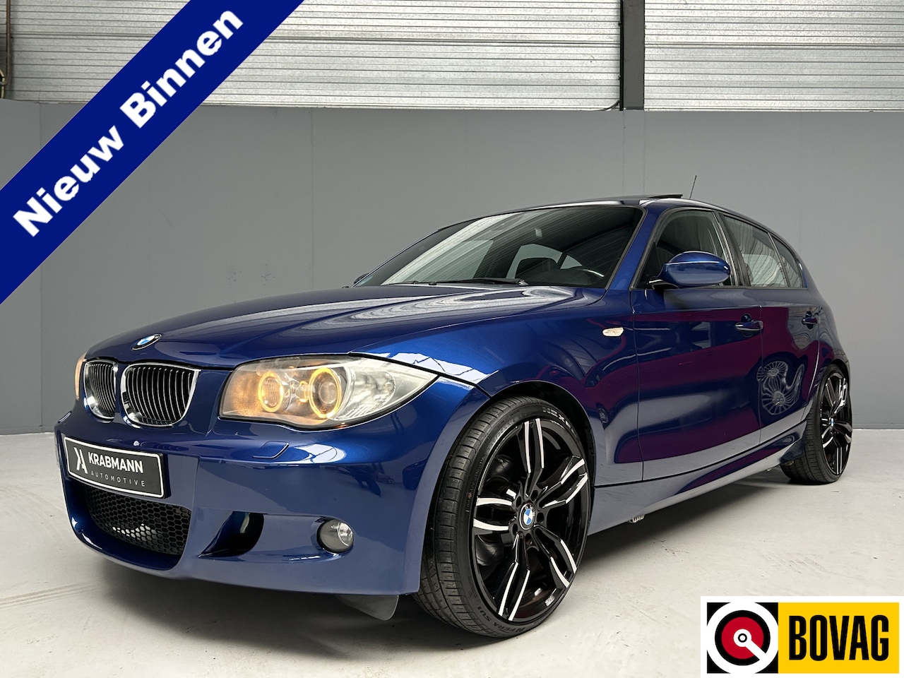 BMW 1-serie - 120i High Executive M-Sport|Cruise|Auto/grootlicht|Keyless - AutoWereld.nl