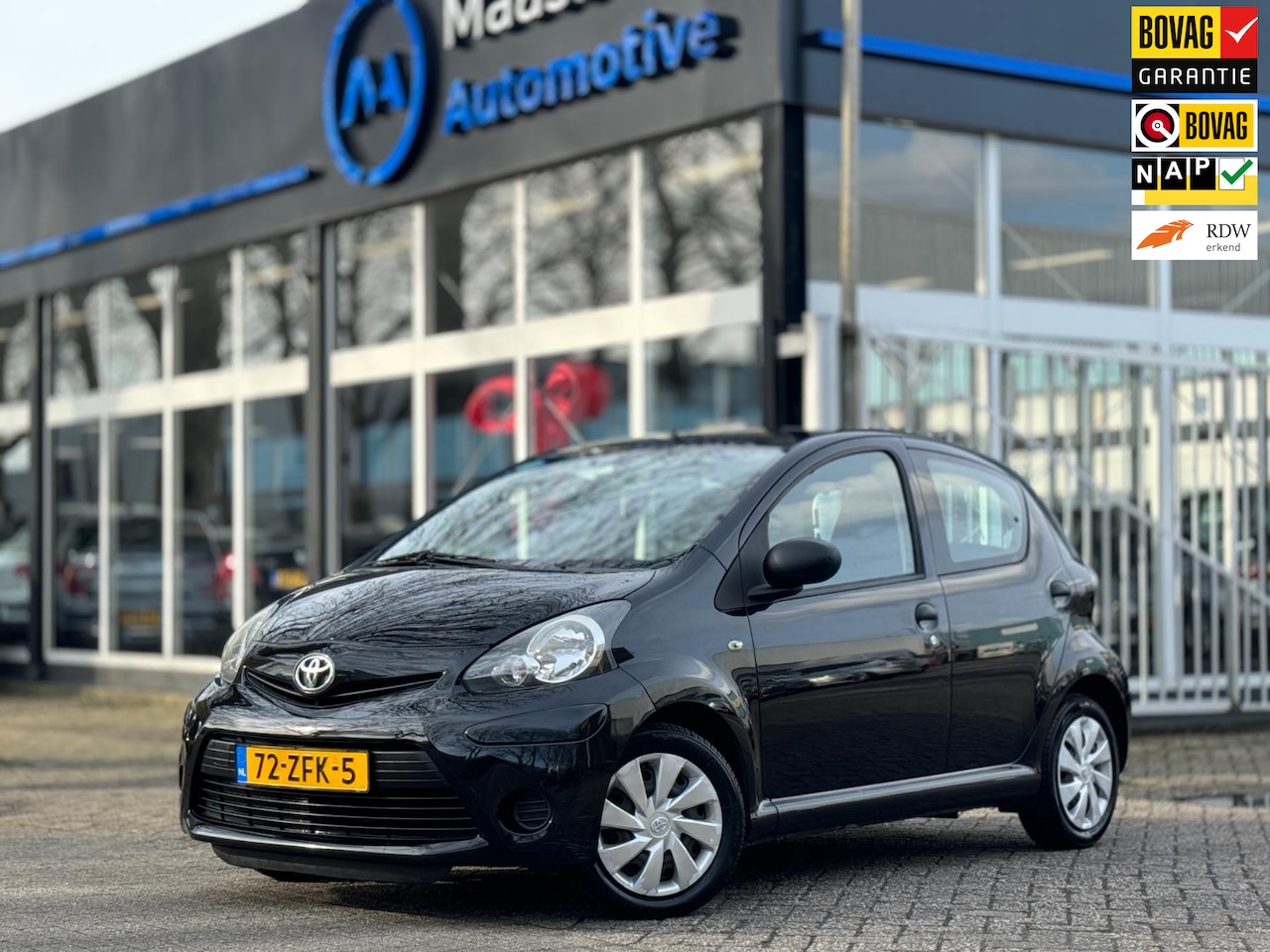 Toyota Aygo - 1.0 VVT-i Comfort Airco Facelift 5deurs Nwe type - AutoWereld.nl