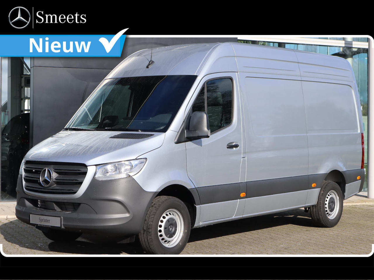 Mercedes-Benz Sprinter - 315 CDI L2H2 PRO GEVEER. Best. STOEL - CARPLAY/ANDROID AUTO - VOORBER. 3,5T AHW - ALARM SC - AutoWereld.nl