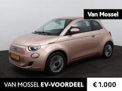 Fiat 500 - 3+1 42 kWh | VOORRAADVOORDEEL | SNEL LEVERBAAR | NIEUW |