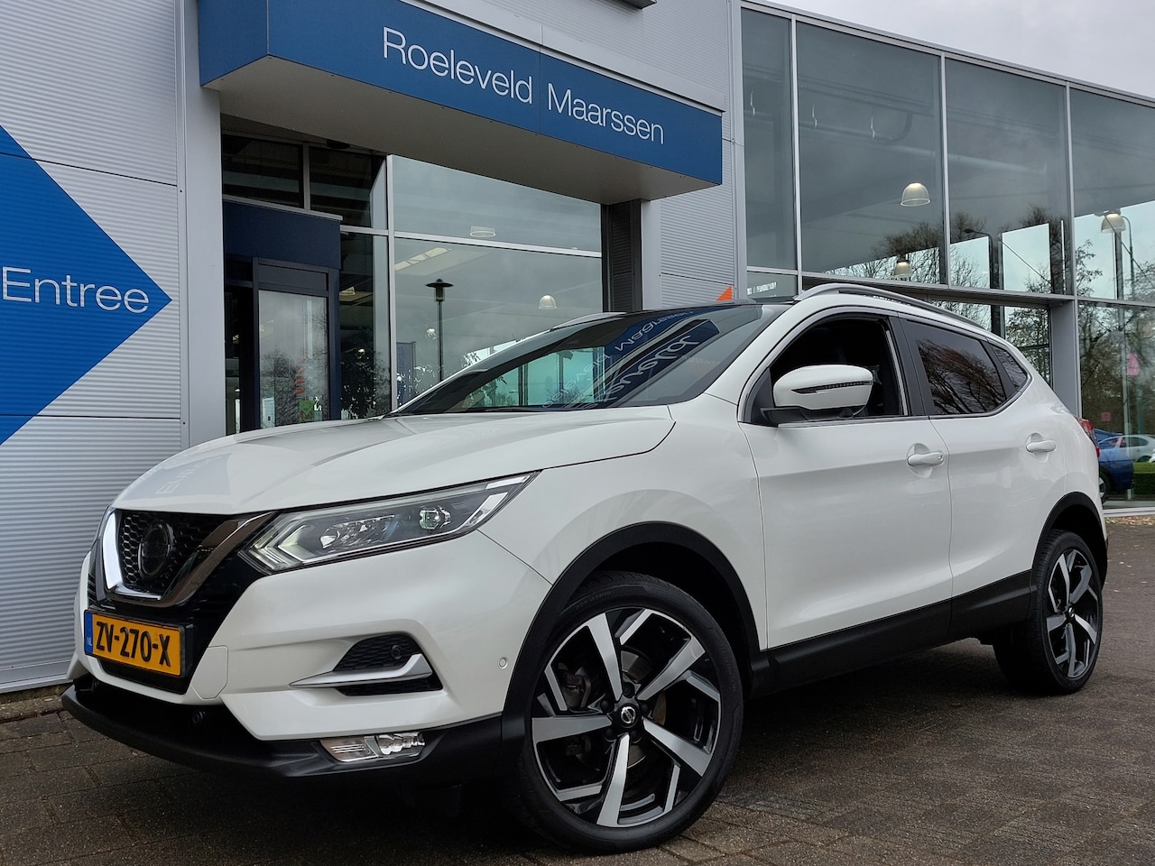 Nissan Qashqai - 1.2 DIG-T 116pk Tekna+ | Origineel NL | Navi | Bose Sound | Clima | Cruise | Leder+Verwarm - AutoWereld.nl