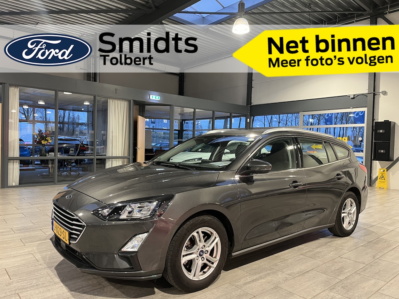 Ford Focus Wagon - EcoBoost 100PK Trend Edition Business | Camera I Draadloos lader I Navi I Cruise I PDC - AutoWereld.nl