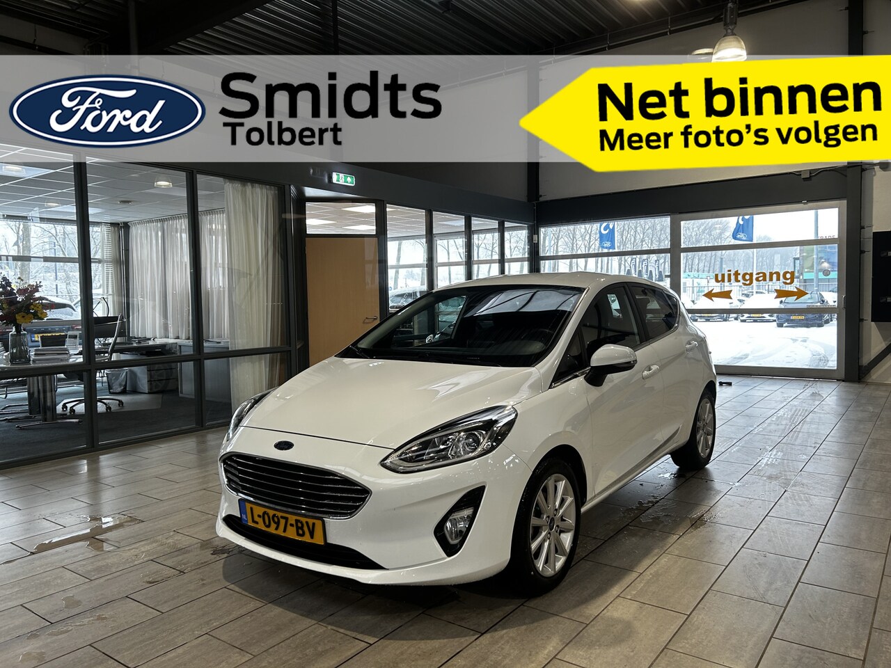 Ford Fiesta - EcoBoost 95pk Titanium | Climate control | Cruise | Android Auto | Apple Carplay | - AutoWereld.nl