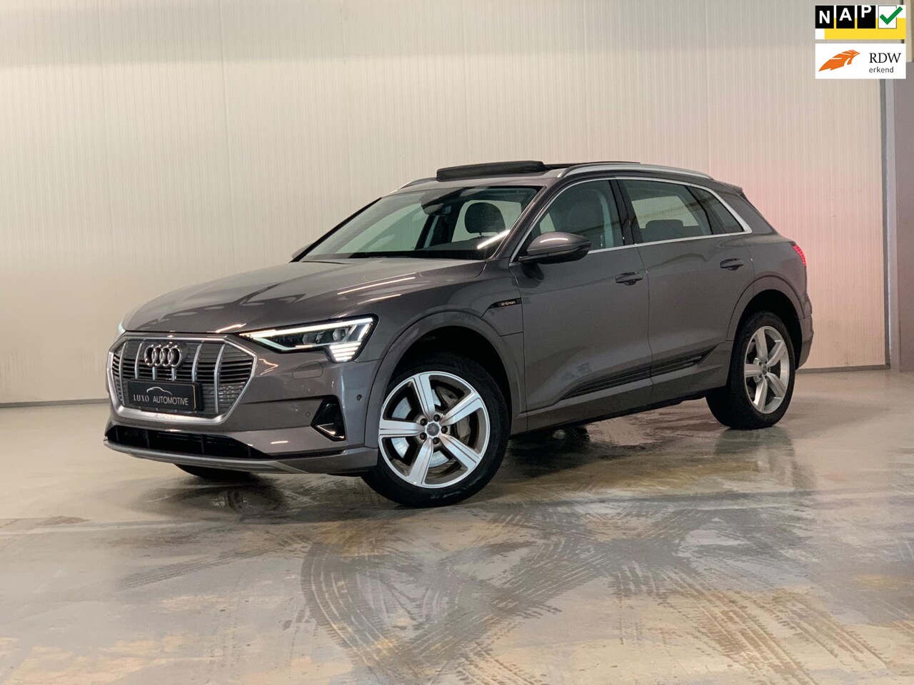 Audi e-tron - 50 quattro Launch edition plus 71 kWh | NAP | PANO | LEDER - AutoWereld.nl