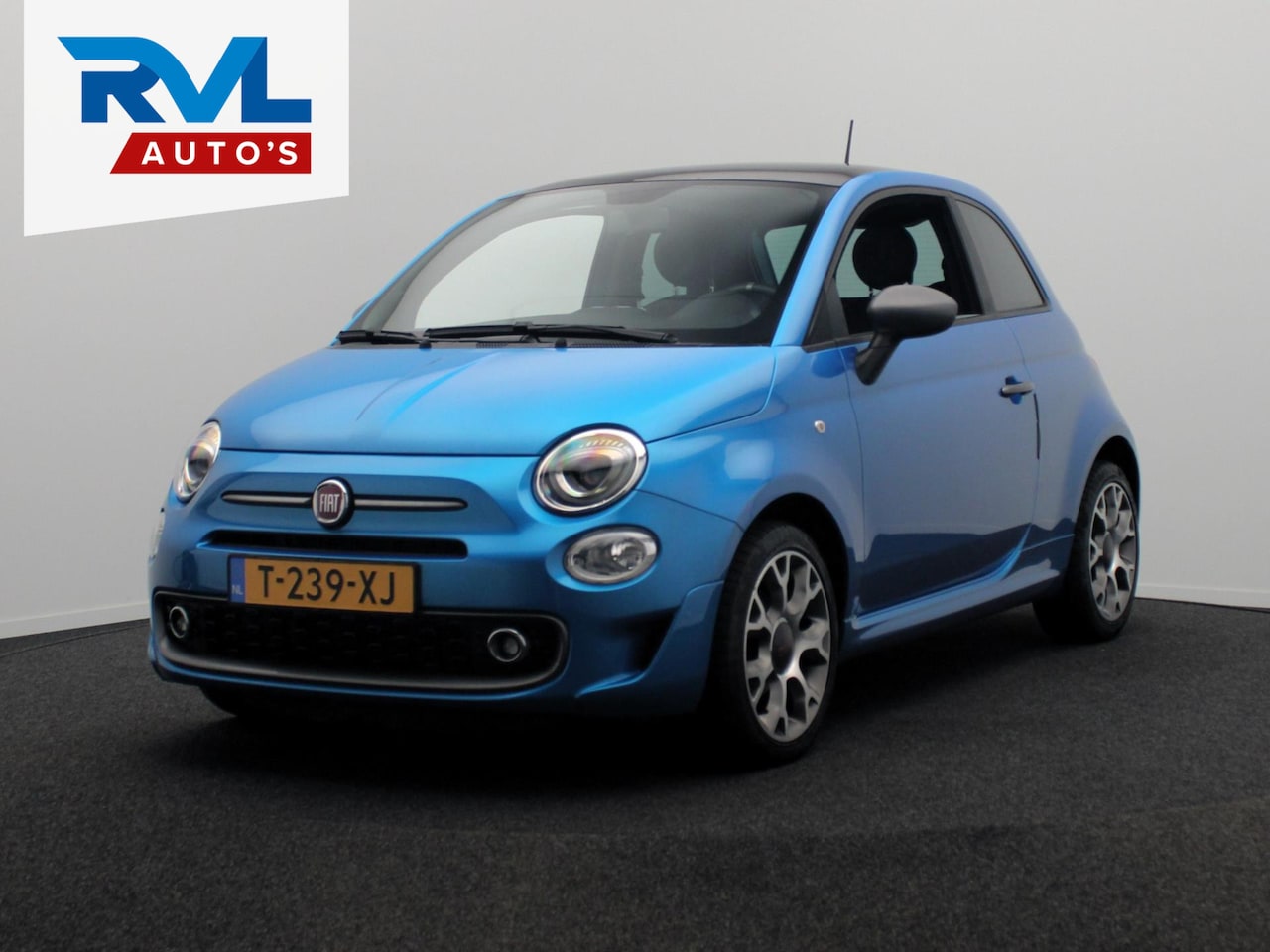 Fiat 500 - 1.2 Lounge Navigatie Leder Panorama Cruise - AutoWereld.nl