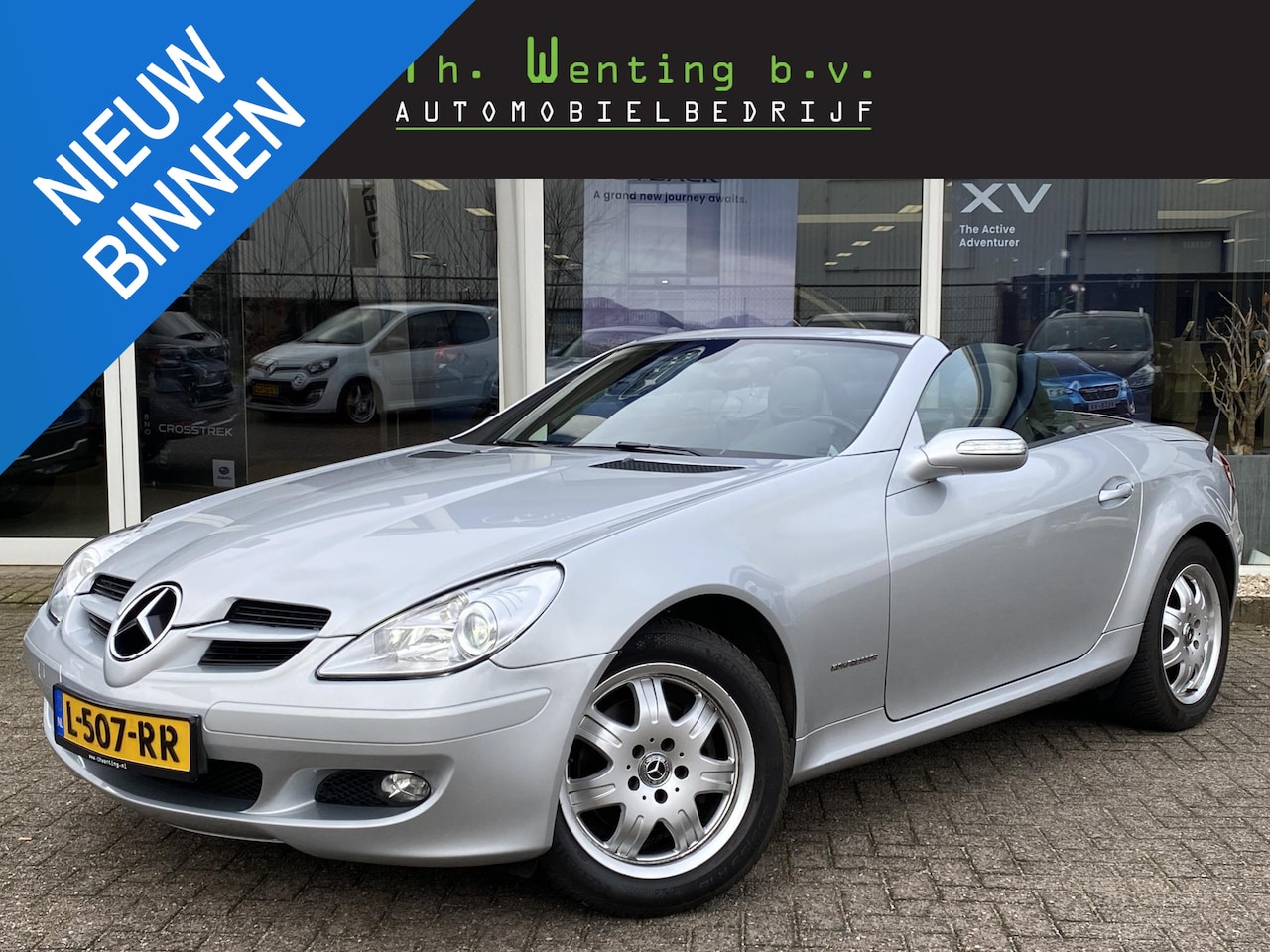 Mercedes-Benz SLK-klasse - 200 K. | Airscarf | Stoelverwarming | Cruise Control | Apple Carplay/Android Auto | Boordc - AutoWereld.nl