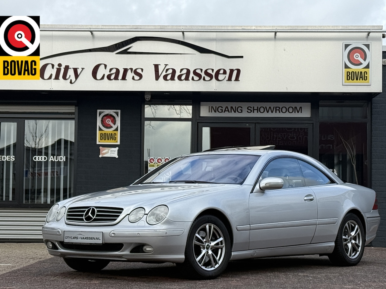 Mercedes-Benz CL-klasse - 500 306 pk youngtimer org nl auto nap logisch navigatie schuif-kanteldak climate ctr cruis - AutoWereld.nl