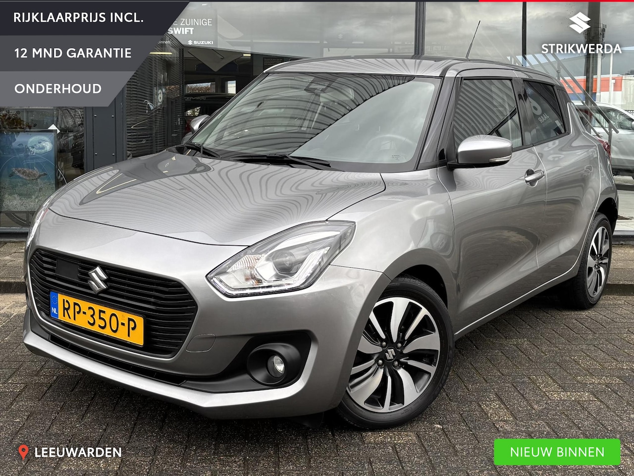 Suzuki Swift - 1.2 Stijl Smart Hybrid Clima/Cruise/Navi - AutoWereld.nl