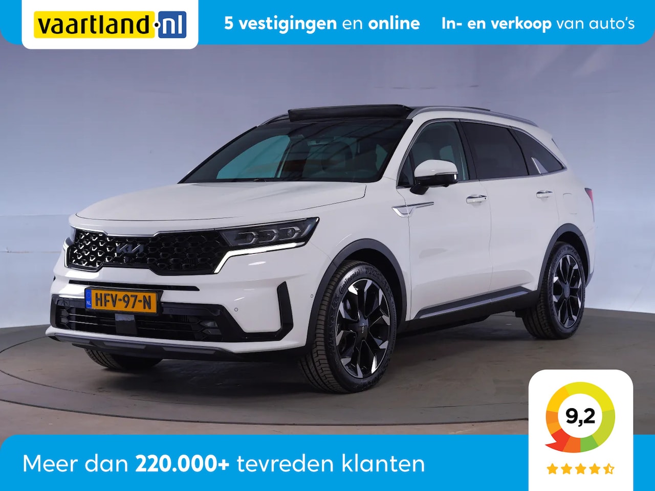 Kia Sorento - 1.6 T-GDI PHEV AWD ExecutiveLine Aut. 7 pers. [ Panorama Leder Head-up ] - AutoWereld.nl