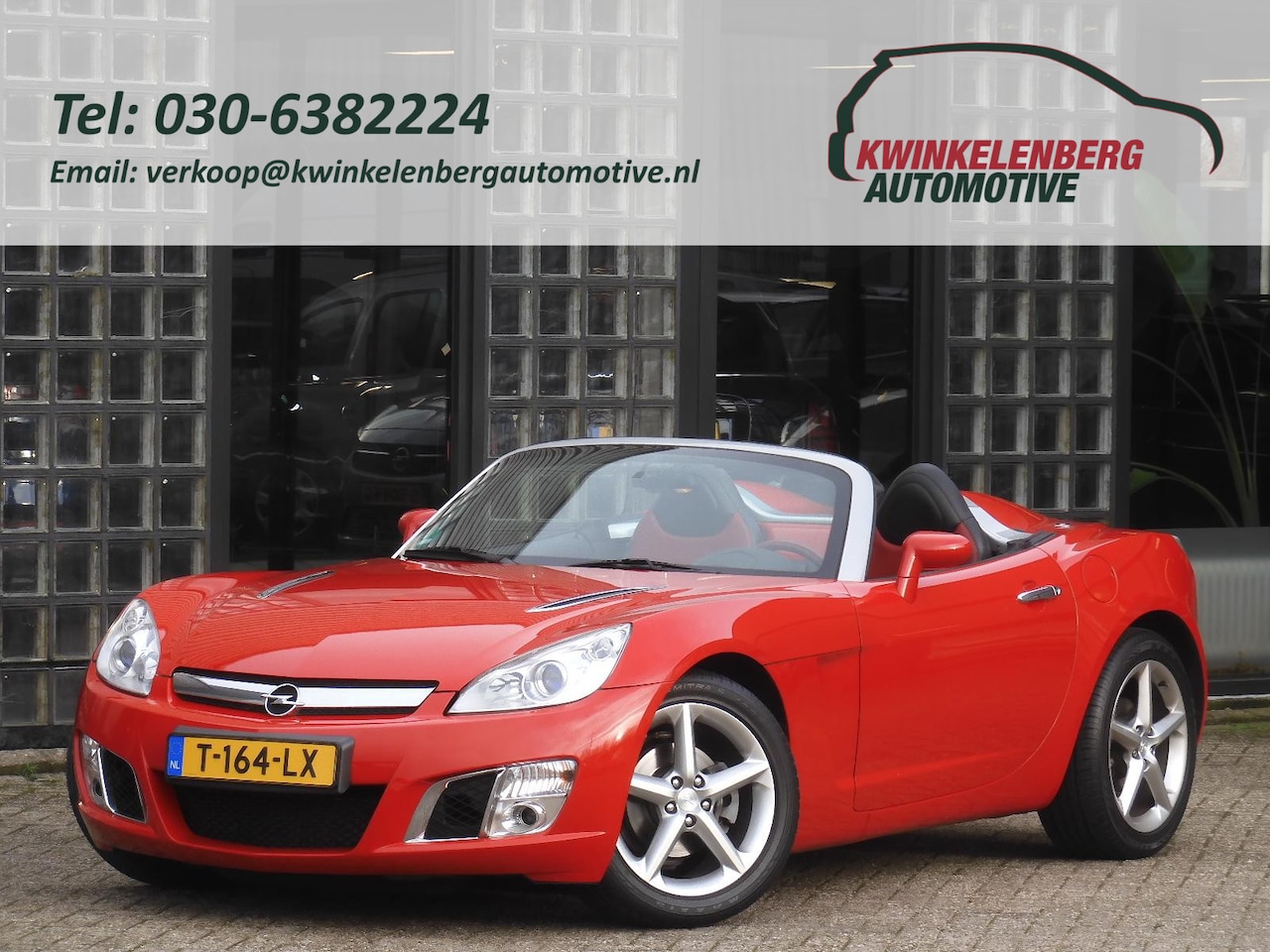 Opel GT - 2.0T ECOTEC/ LEER/ VICTORY RED - AutoWereld.nl