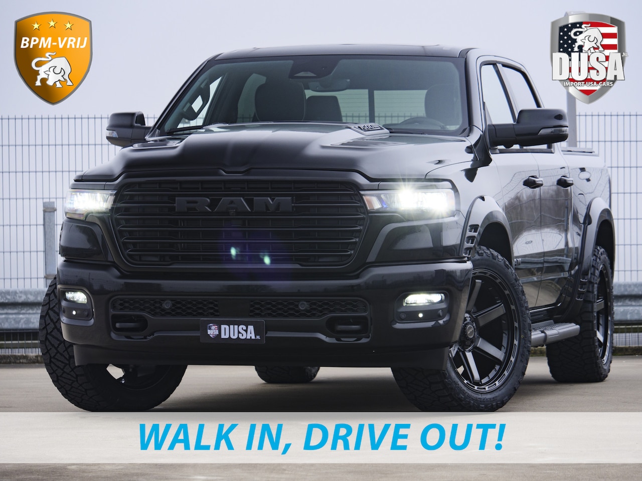 Dodge Ram 1500 - | Laramie | Night Edition | 3.0L I6 Hurricane | Crew Cab | 4X4 | INCL BPM-VOORDEEL | Nivea - AutoWereld.nl