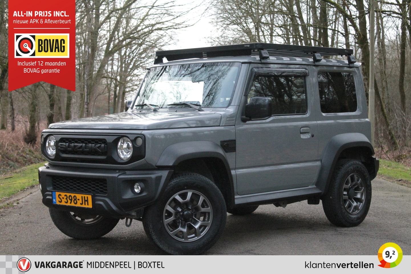 Suzuki Jimny - 1.5 Stijl 4WD | Trekhaak | App connect | Cruisecontrol - AutoWereld.nl