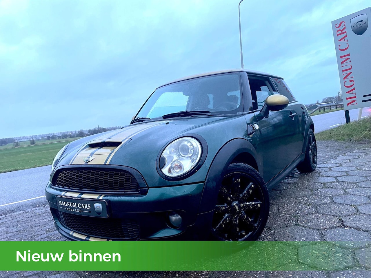 MINI Cooper S - Mini 1.6 174PK 6Bak Xenon Leder Navi Scherm - AutoWereld.nl