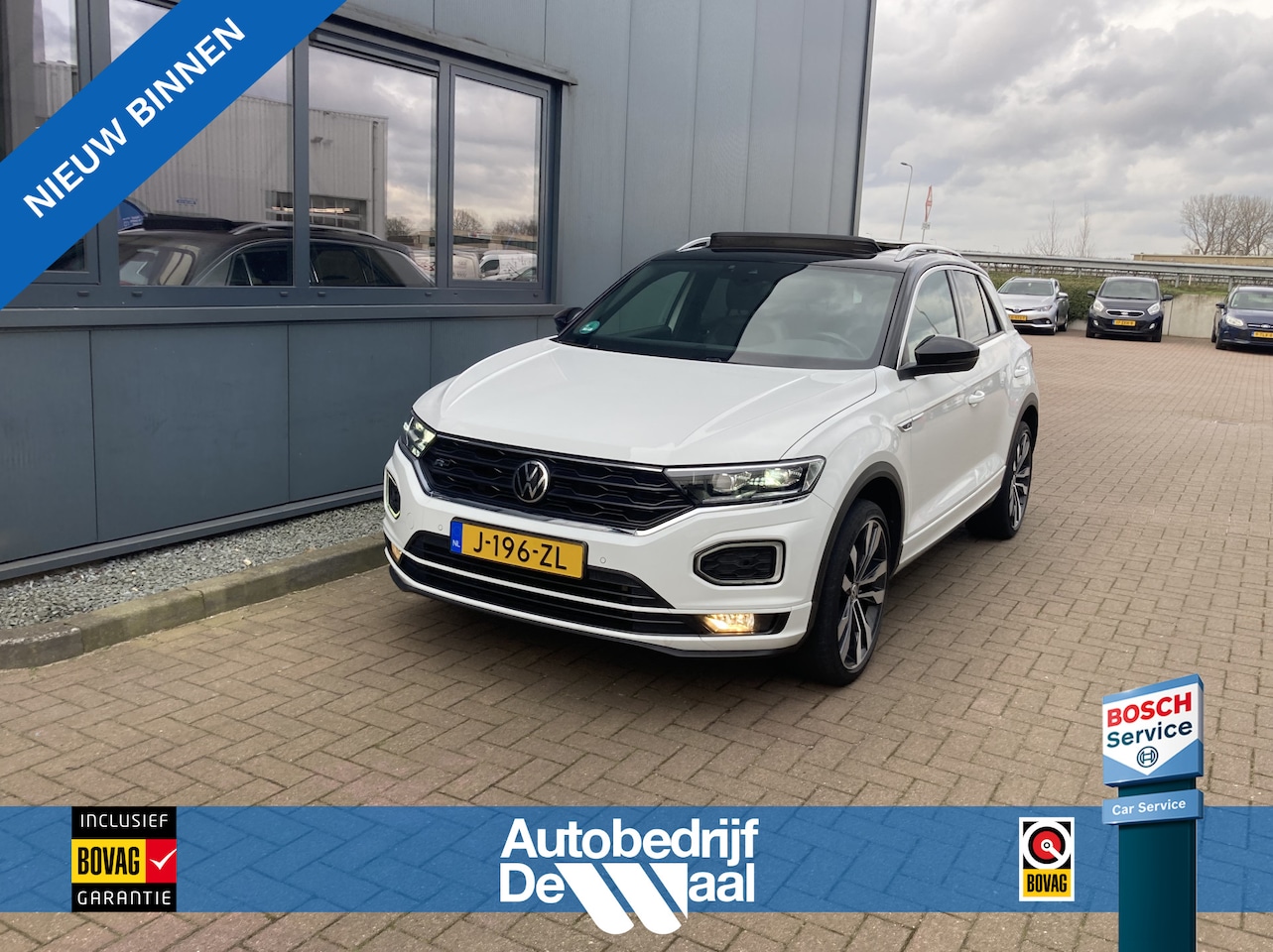 Volkswagen T-Roc - 1.5 TSi 150pk DSG Sport Business R SCHUIFDAK/BEATSAUDIO/CAMERA/AFN.TREKHAAK/19INCH - AutoWereld.nl