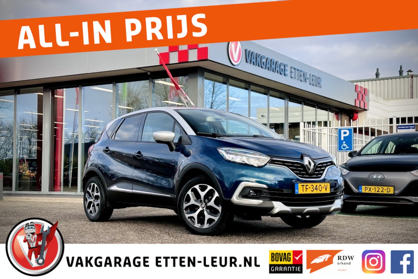 Renault Captur - 0.9 TCe Intens / TREKHAAK / CAMERA / LED / ARMSTEUN - AutoWereld.nl