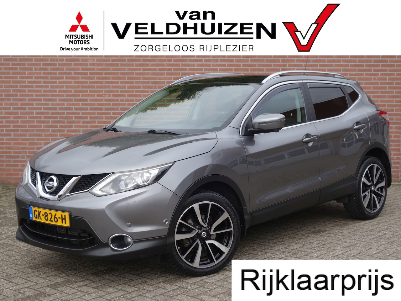 Nissan Qashqai - 1.2 A/T Tekna | panoramadak | trekhaak - AutoWereld.nl