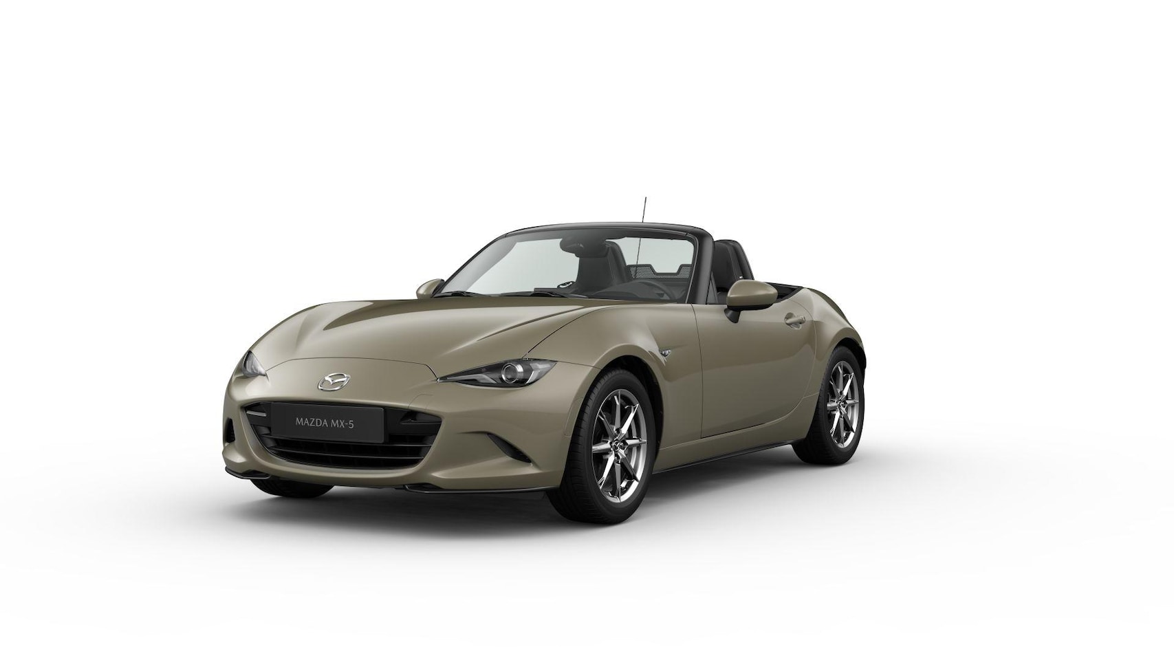 Mazda MX-5 - Roadster Skyactiv-G 132 6MT Exclusive-Line | 16-inch lichtmetalen velgen in Black Metallic - AutoWereld.nl