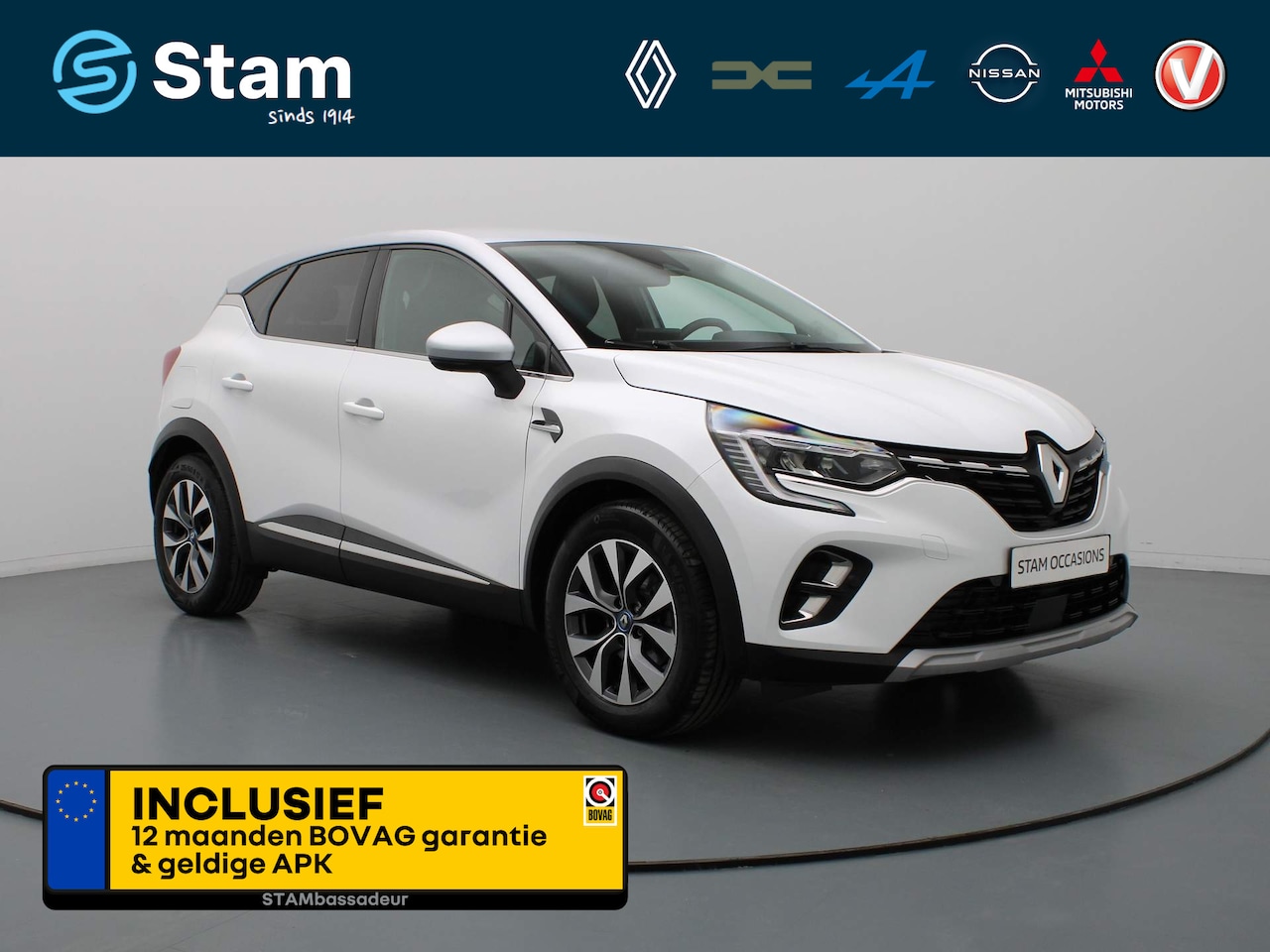 Renault Captur - E-Tech Plug-in Hybrid 160pk Intens Camera | Climate | Navi | Parksens. | Trekhaak - AutoWereld.nl