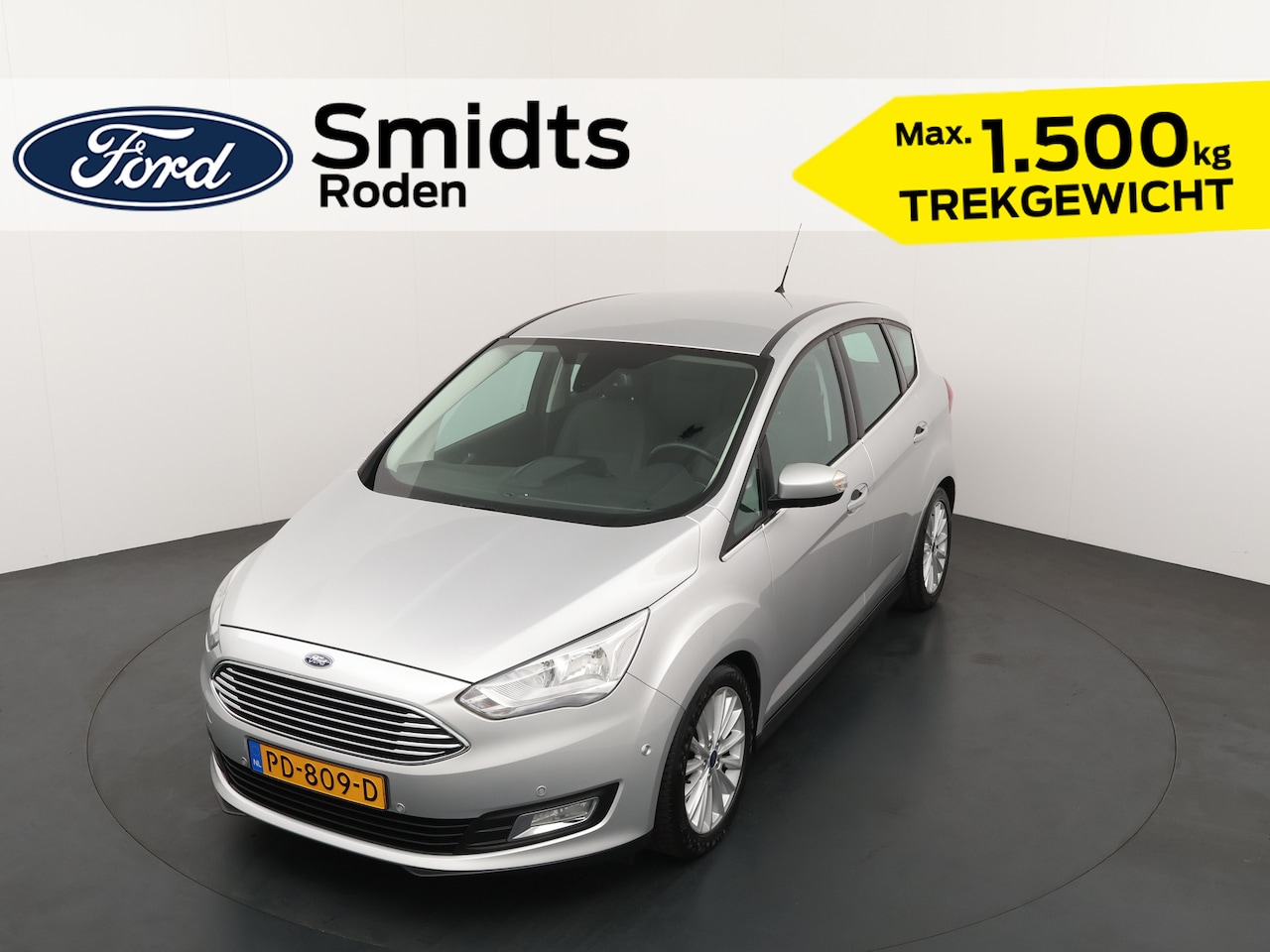 Ford C-Max - 1.5 150PK Titanium | Trekhaak | Camera | PDC | Hoge zit | Android auto/Apple carplay | - AutoWereld.nl