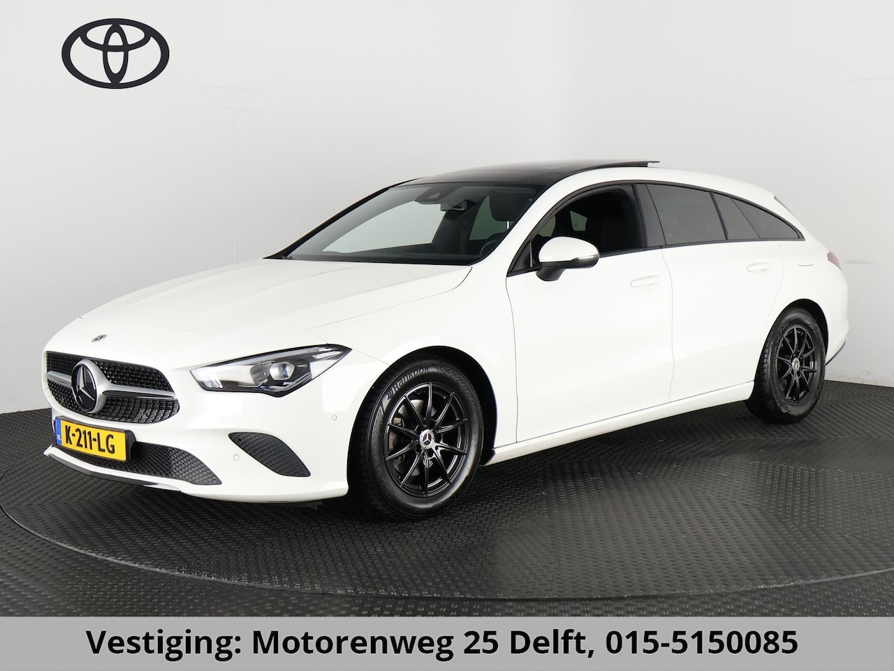 Mercedes-Benz CLA-klasse Shooting Brake - 180 BUSINESS AUTOM.NL AUTO 1e EIG BLACKLINE PANODAK. WIDESCREEN. GARANTIE TOT 2 JAAR* - AutoWereld.nl