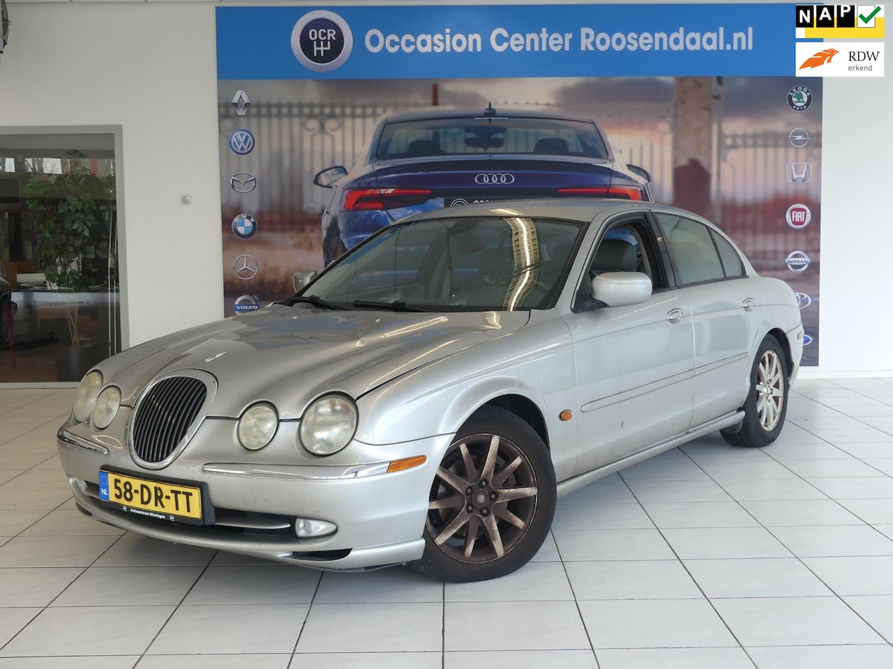 Jaguar S-type - 3.0 V6 Automaat Navi Lmv Prijspakker!!! - AutoWereld.nl