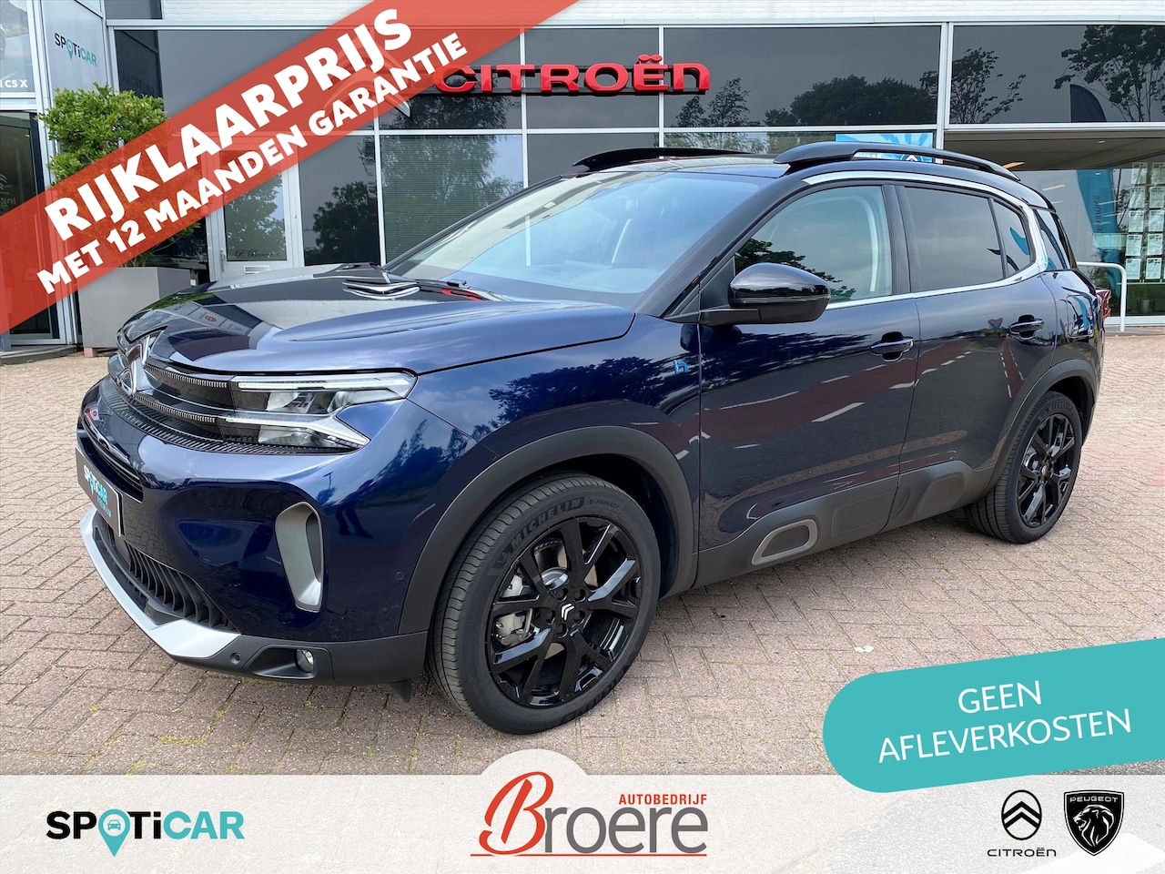 Citroën C5 Aircross - 1.6 Hybrid 225pk EAT8 Automaat Shine | full option, panoramadak, leder, 19 inch velgen, ad - AutoWereld.nl