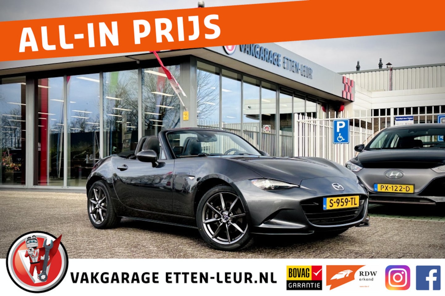 Mazda MX-5 - 2.0 SkyAc-G 160PK GT-M / PDC / CLIMA / CRUISE - AutoWereld.nl