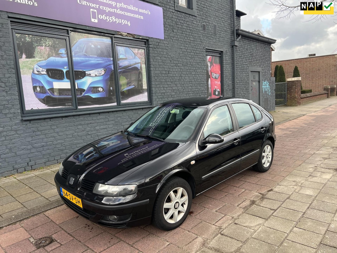 Seat Leon - 1.6-16V Last Edition clima nap boekjes - AutoWereld.nl