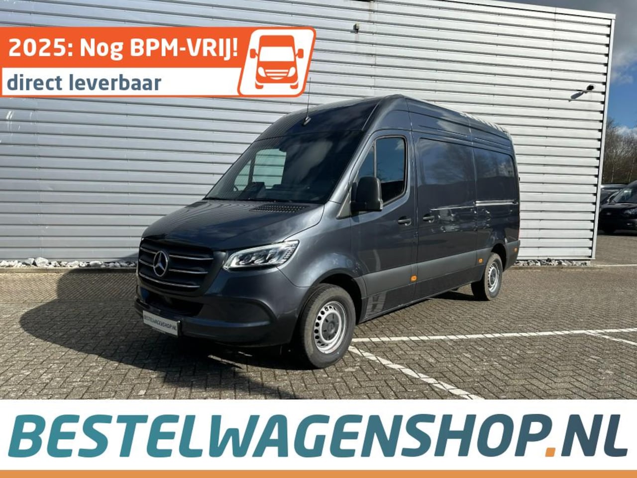 Mercedes-Benz Sprinter - PRO 319 L2H2 RWD AT dubbele schuifdeur! - AutoWereld.nl