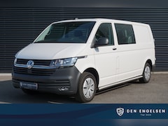 Volkswagen Transporter - 30 | 2.0 TDI L2H1 | Comfortline | Dubbele-Cabine | Cruise-Control | App-Connect | Parkeers