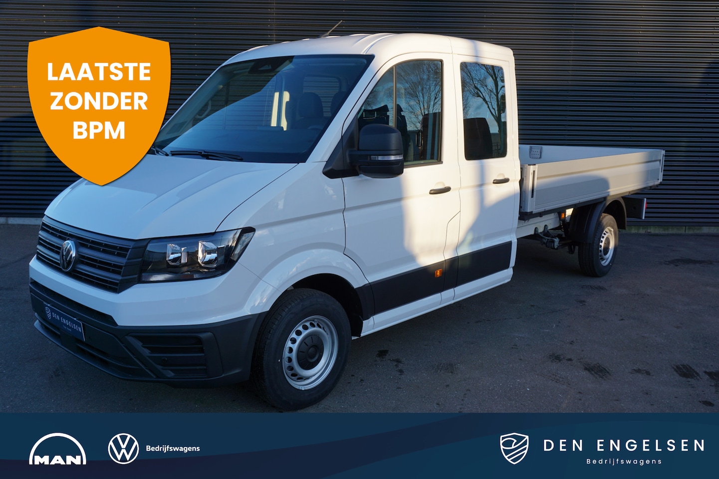 Volkswagen Crafter - 35 | L4 | Pick-Up DC | App-Connect | Cruise | PDC | Trekhaak - AutoWereld.nl