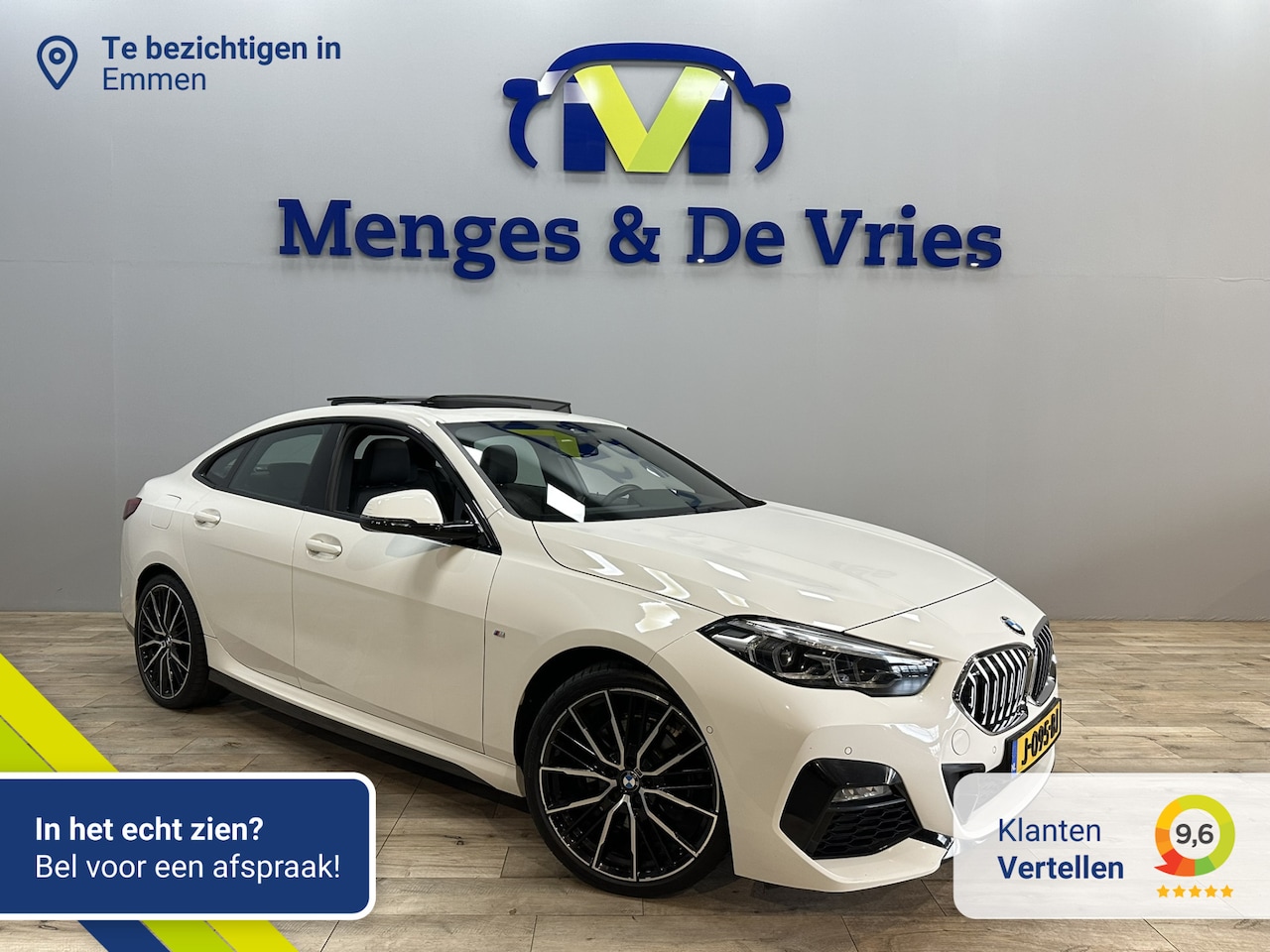 BMW 2-serie Gran Coupé - 218i High Executive Edition M Sport | Airco ECC | LED | Panorama | Leder | Cruise control - AutoWereld.nl