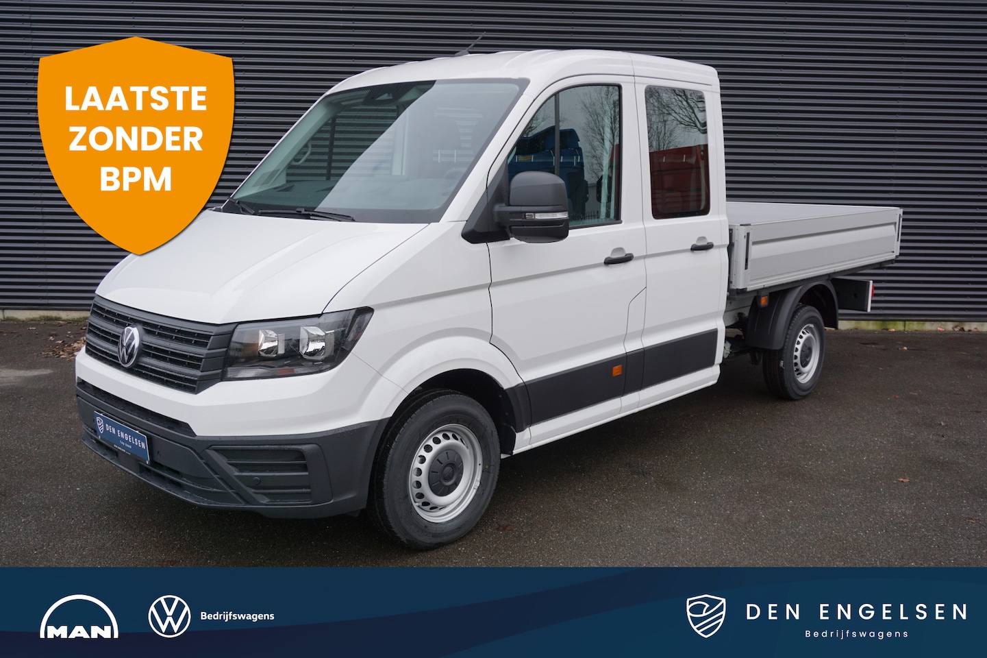 Volkswagen Crafter - 35 | 2.0 TDI | Pick-UP DC | FACELIFT | 7 Zitplaatsen | App-Connect | Cruise | PDC - AutoWereld.nl