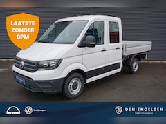 Volkswagen Crafter - 35 | 2.0 TDI | Pick-UP DC | FACELIFT | 7 Zitplaatsen | App-Connect | Cruise | PDC