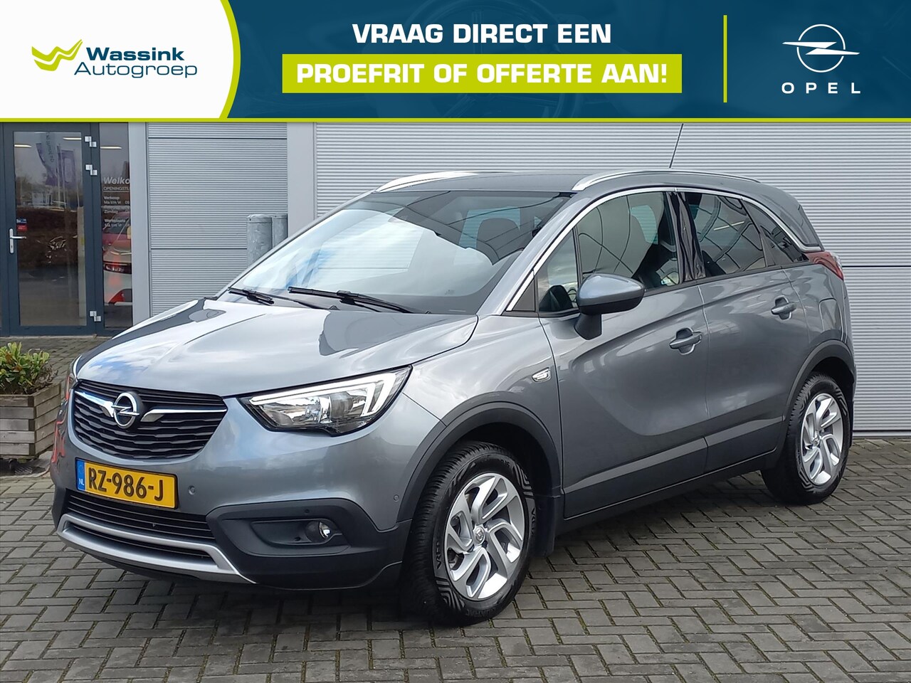 Opel Crossland X - 1.2T 110pk Innovation + extra's | Climate control | Navigatie | Winterpack | Camera | AGR- - AutoWereld.nl