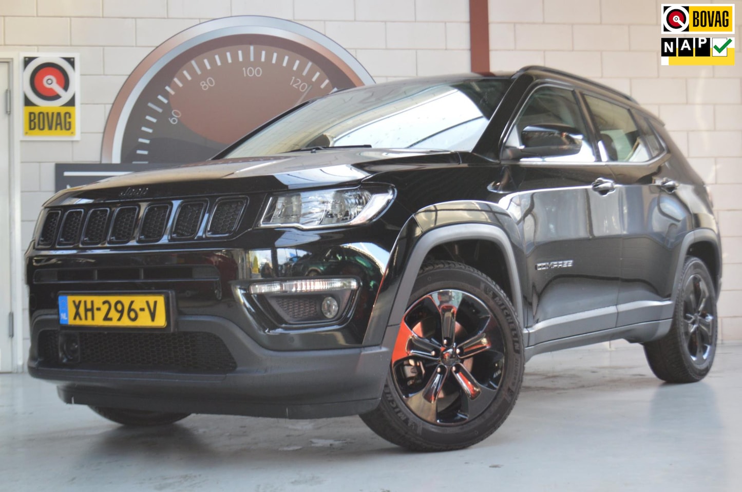 Jeep Compass - 1.4T MultiAir Night Eagle, 1e eig, NL-auto, GARANTIE - AutoWereld.nl