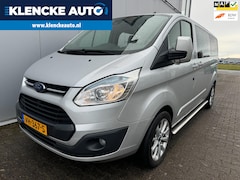 Ford Transit Custom - 290 2.2 TDCI Limited VERLENGD Airco Leer Navi Trekhaak 5-persoons KEURIG NW APK