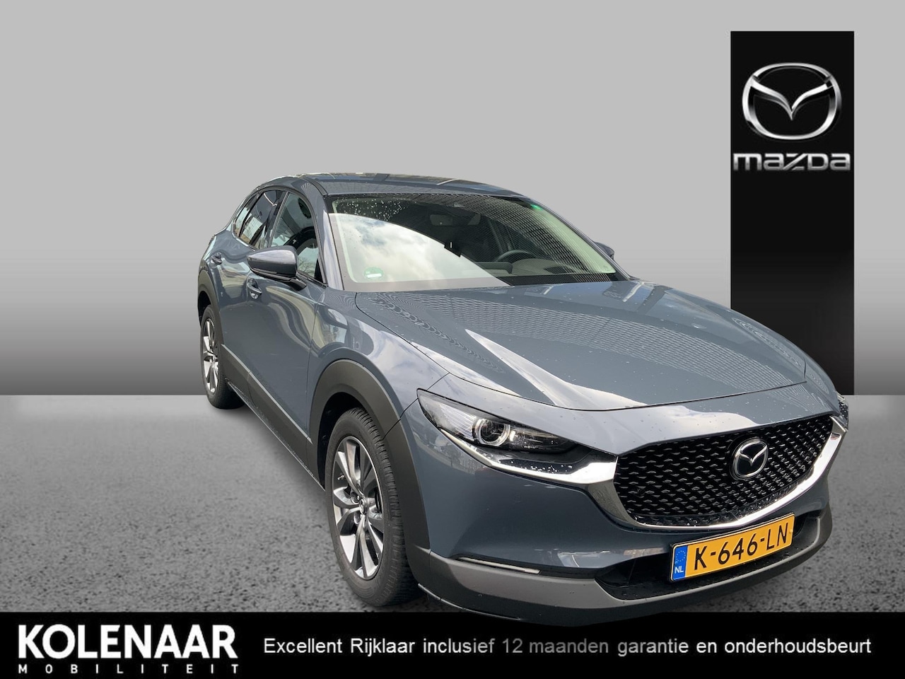 Mazda CX-30 - 2.0 e-Sky-X Luxury /Trekhaak/Navi/Adaptive Cruise/ Leder/ - AutoWereld.nl