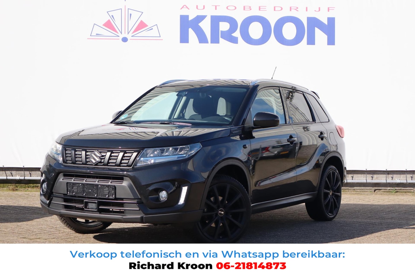 Suzuki Vitara - 1.4 Boosterjet Smart Hybrid Black Edition, Automaat, 1.500 KG Trekgewicht - AutoWereld.nl