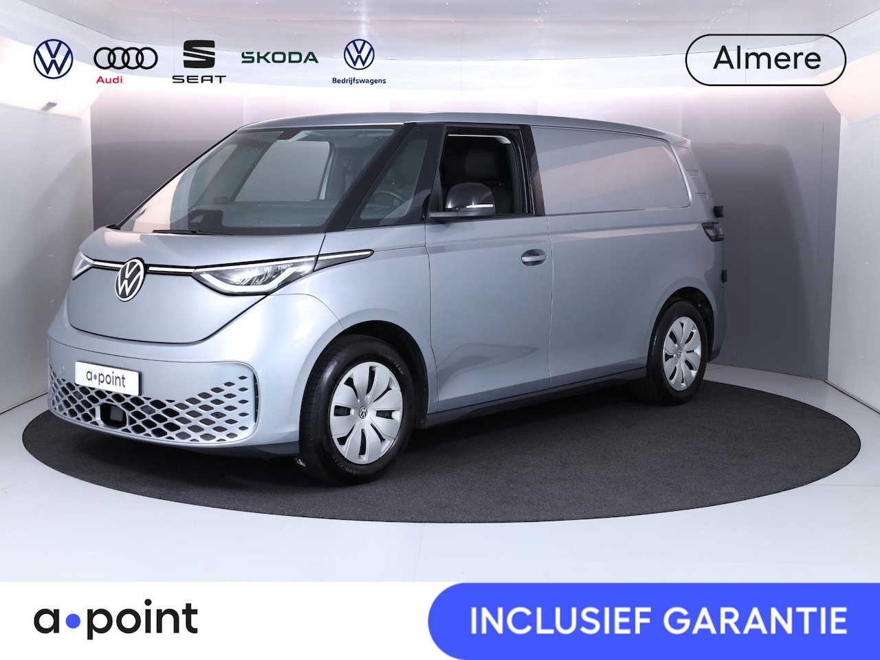 Volkswagen ID. Buzz Cargo - 77 kWh 204 pk | Navigatie via App | Elektr. trekhaak | Parkeersensoren | Achteruitrijcamer - AutoWereld.nl