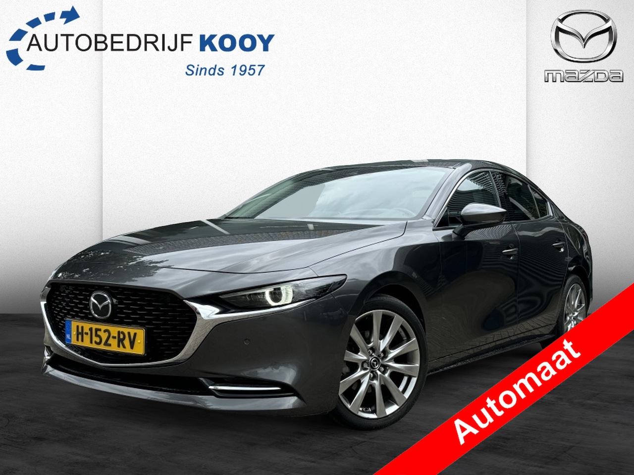 Mazda 3 - 2.0 SkyActiv-X Luxury - Leder - Bose - AutoWereld.nl