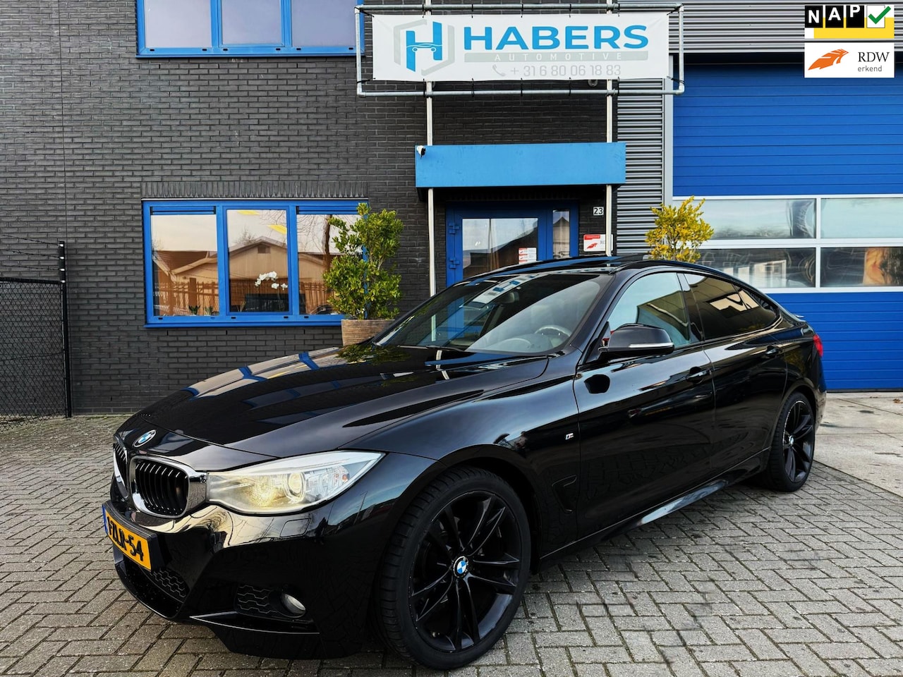 BMW 3-serie Gran Turismo - 320i High Executive 184PK|Origineel NL|Prof Navi|AUT|Xenon/Led|Pano|M-Pakket|Cruise|StoelV - AutoWereld.nl