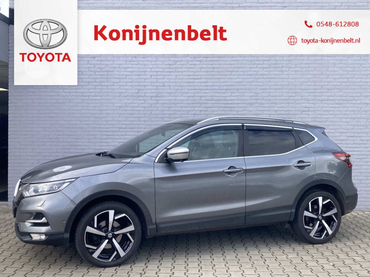 Nissan Qashqai - 1.2 Tekna + Automaat | Leder | Trekhaak | Navi | Winterbanden - AutoWereld.nl