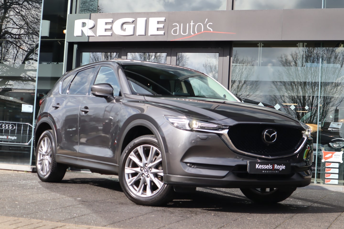 Mazda CX-5 - 2.5 4WD SkyActiv-G 194 Signature Schuifdak HuD Leer 360view ACC - AutoWereld.nl