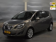 Opel Meriva - 1.4 Turbo Cosmo Vol Automaat +Parkeersensoren|Navigatie|Bluetooth|Stoel/Stuurverwarming|Tr