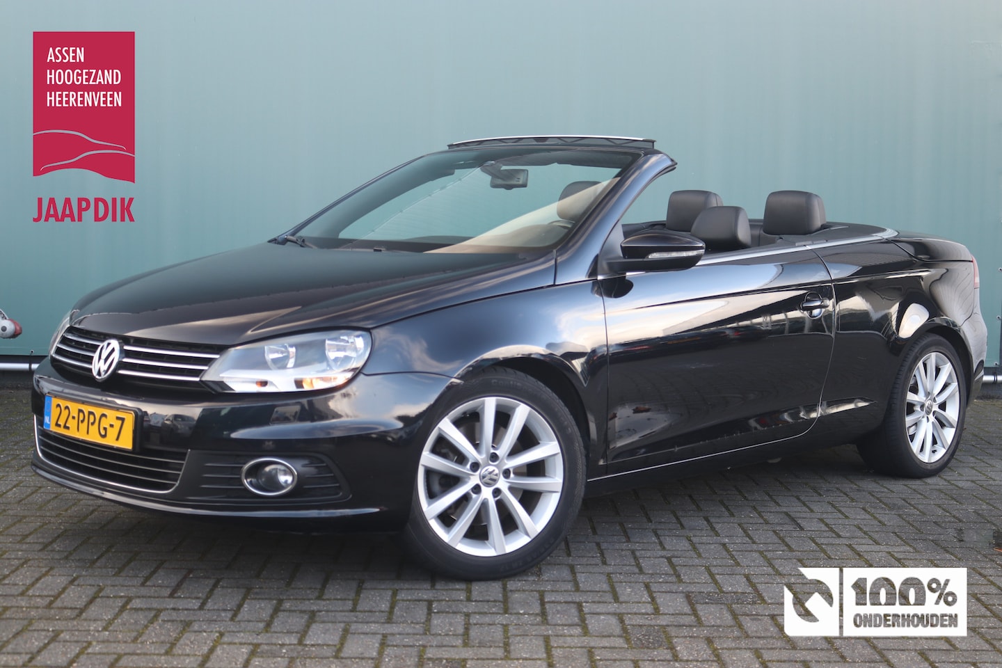 Volkswagen Eos - BWJ 2011 1.4 TSI Highline 161 PK Cabriolet LEDER / STOELVERWARMING / CLIMA / NAVI / CABRIO - AutoWereld.nl