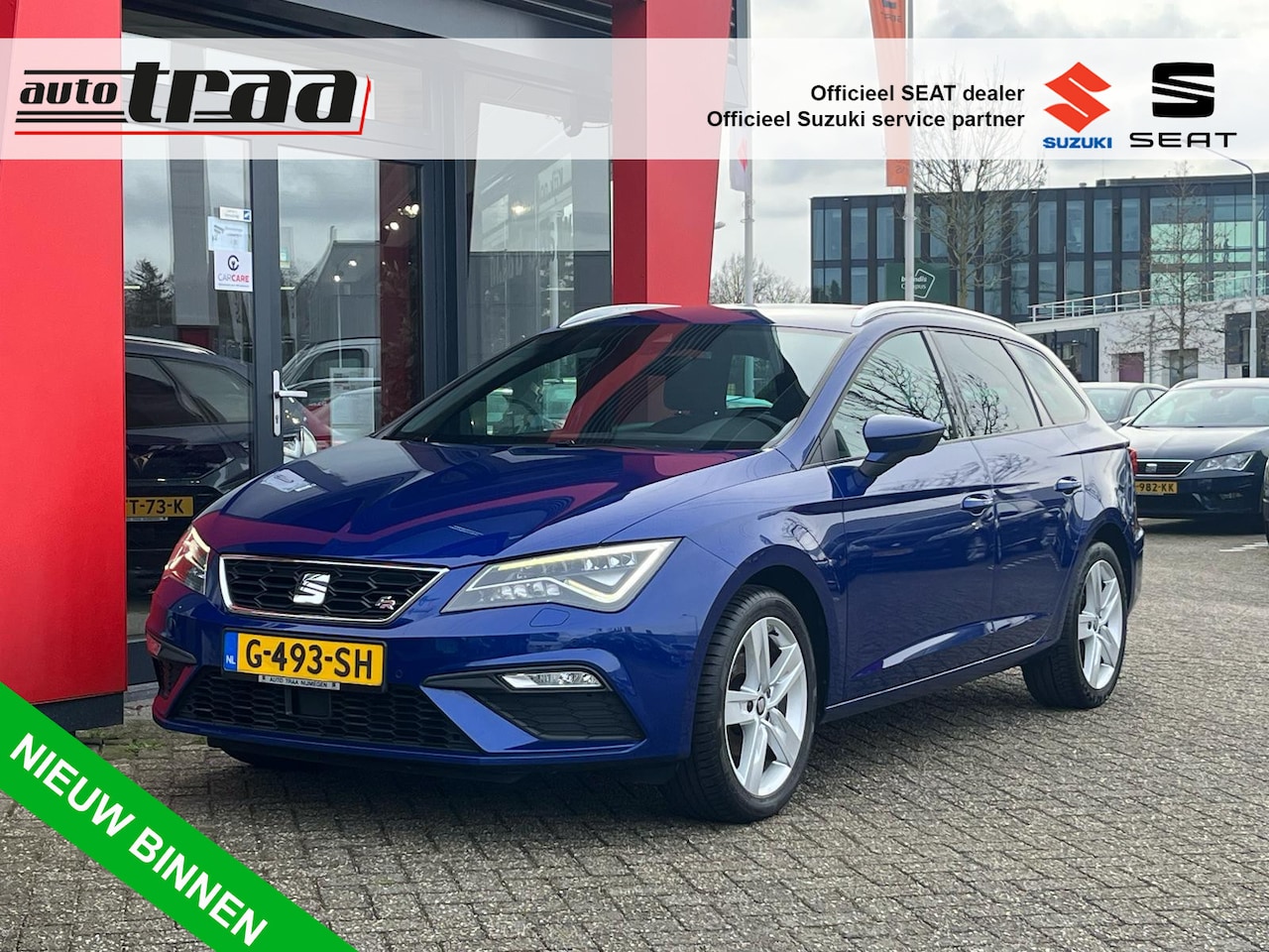 Seat Leon ST - 1.0 TSI FR Ultimate Edition / TREKHAAK / BEATS AUDIO / KEYLESS / - AutoWereld.nl